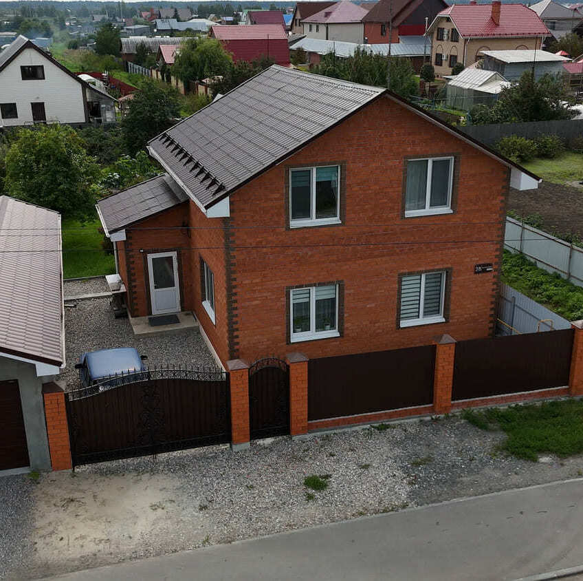 Построенный в Тюменском районе дом площадью 100 м², фото 8